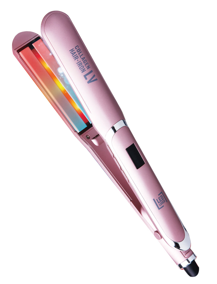 【正規品】LED LOVER コラーゲン ヘアアイロン LV ピンクゴールド LED_944a3b67-5d4c-4eaf-a162-