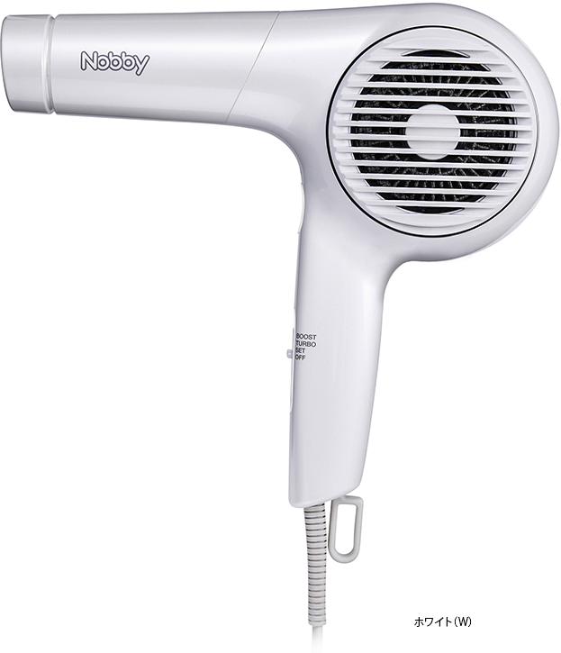 Nobby NB4100 マイナスイオンヘアードライヤー ホワイト スタンド付