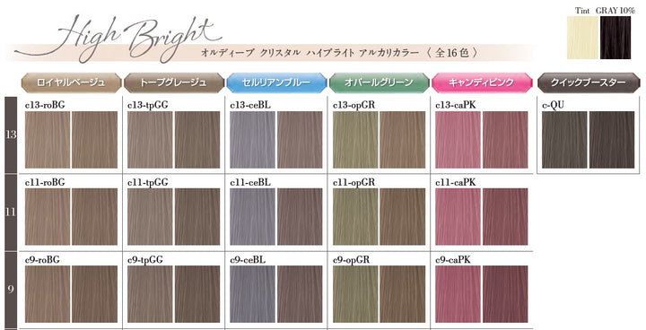 オルディーブ クリスタル c13-opGR 80g – DD