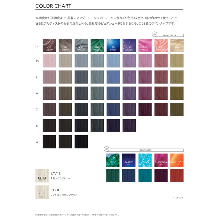 meandyumi ☘️アンファティカラーグリーンモイスチャーIF各1資料無 アルティスト バイプリミエンス SBE/7(サンドベージュ)80g* – D