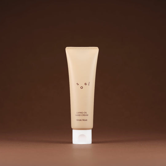 LIVING-OIL ハンドクリーム ヒノキムスク