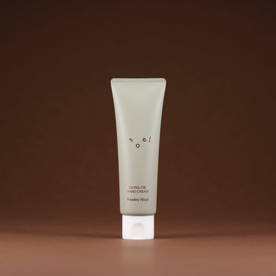 LIVING-OIL ハンドクリーム パウダリーウッド