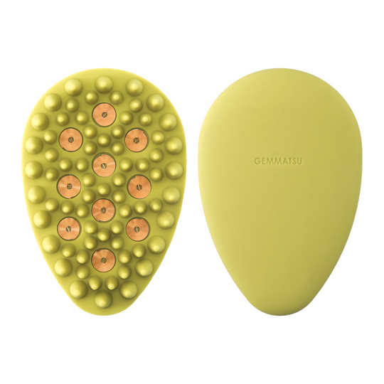 G-ZERO COIL MICROCURRENT ION BRUSH オリーブイエロー