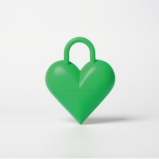 SINN ハートロックスカルプブラシ/グリーン