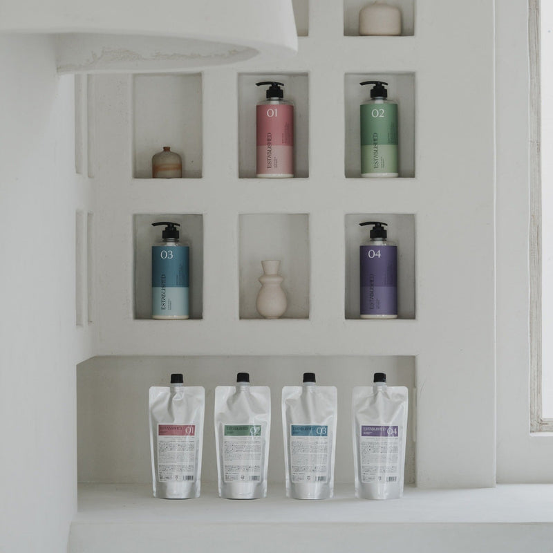 ESTABLISHED システムトリートメント 業務用セット【容器一式