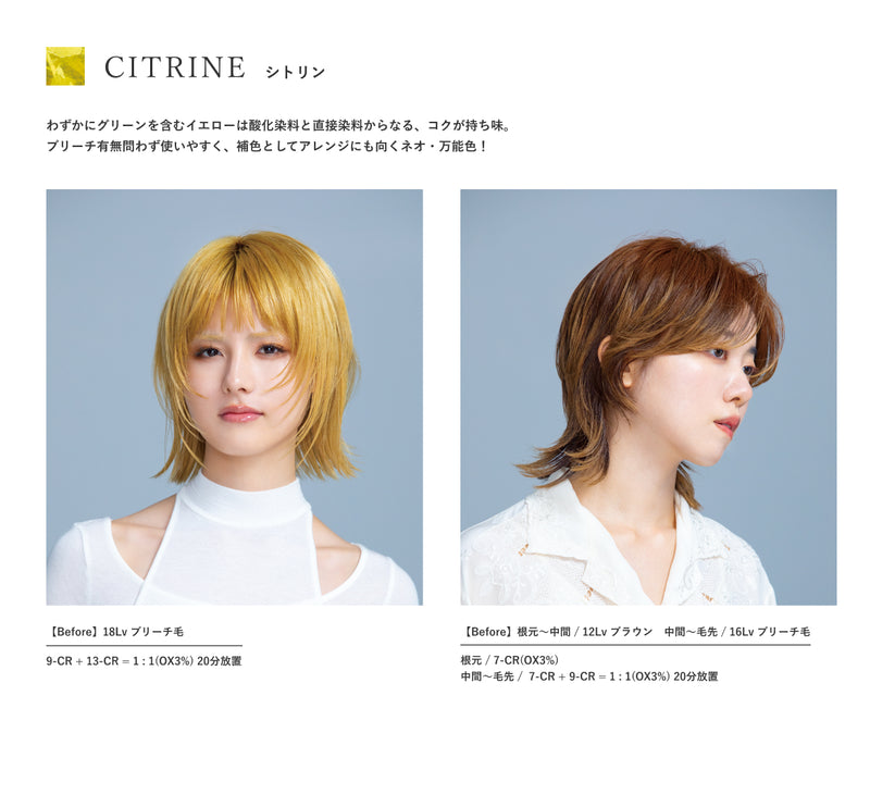 N. ルフレカラー 13-CR(シトリン) 80g