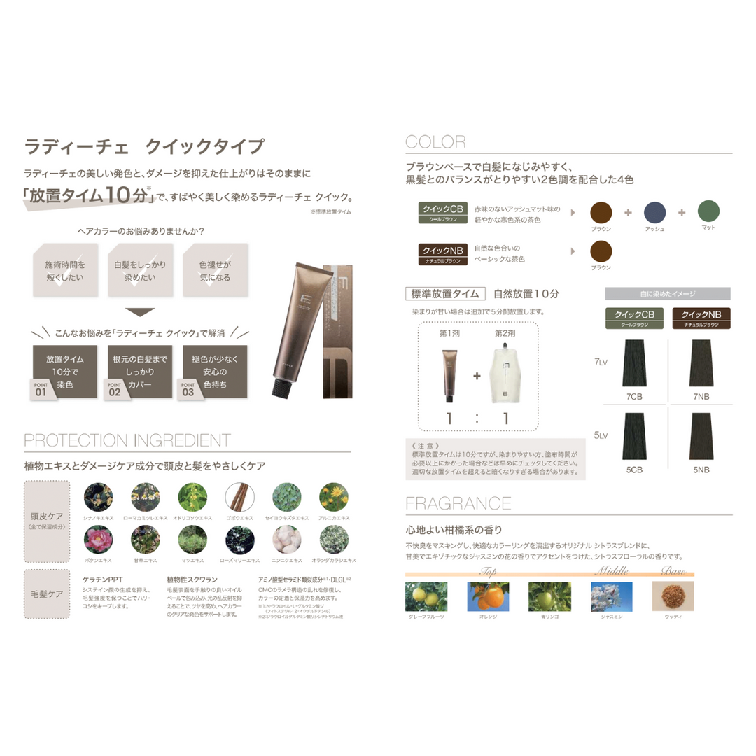 BLカラーラディーチェクイック 20ほん 11月11日発売！ ”すばやく美しく” を両立するRADICE Quickに追加