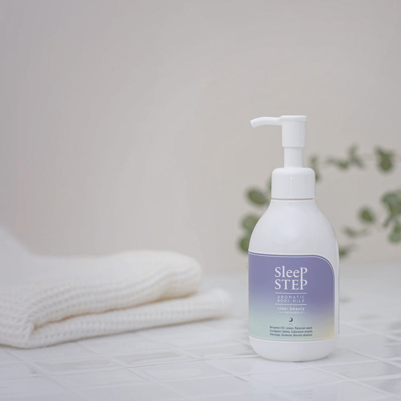 SLEEP STEPボディミルククリアビューティ200ml