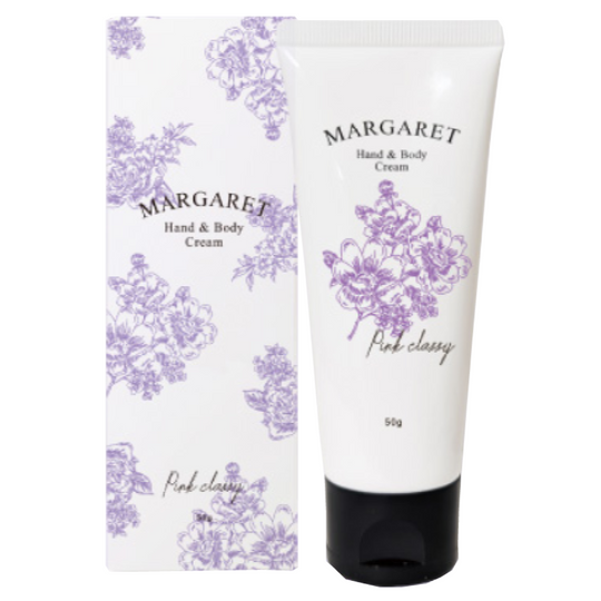マーガレットハンド&ボディクリーム ピンククラッシーの香り