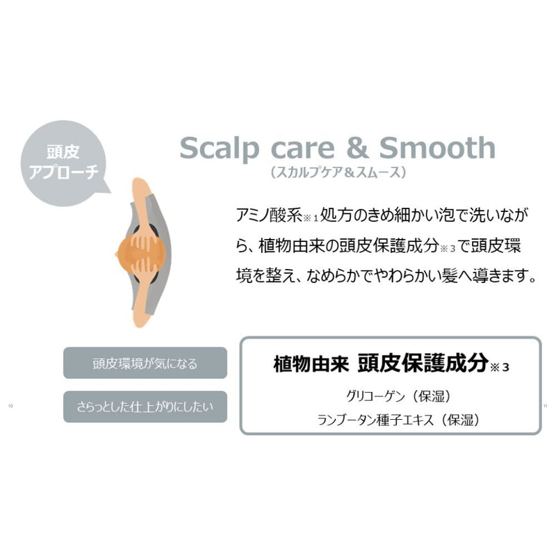 whews フューズ スカルプケア&スムース シャンプー 260ml