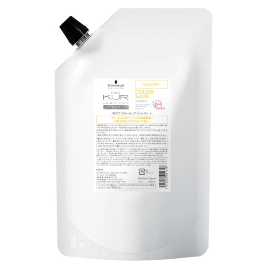 BCクア カラーセーブ シャンプー a 600ml(詰替え)
