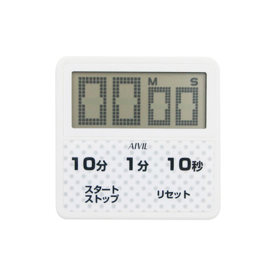 アイビル T-163 防滴大画面タイマー ホワイト