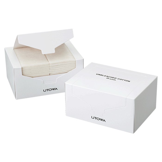 ウトワ 無漂白コットン(80枚入)