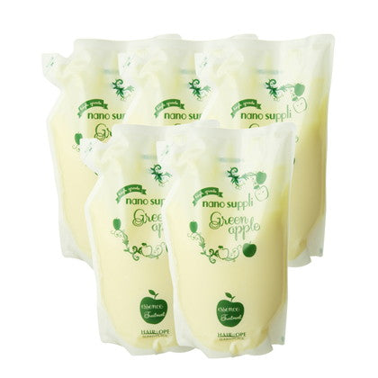 ナノサプリ エッセンストリートメント ハイグレード 4L(800*5)グリーンアップル