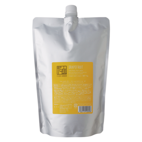 フルールガーデン クリームバスクリーム グレープフルーツ 1000g
