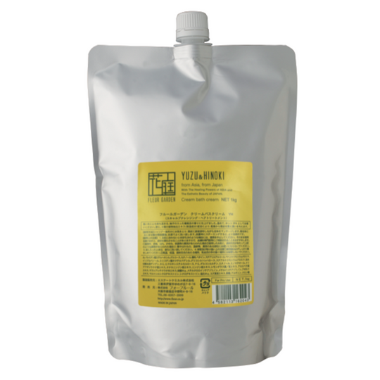 フルールガーデン クリームバスクリーム 柚子ヒノキ