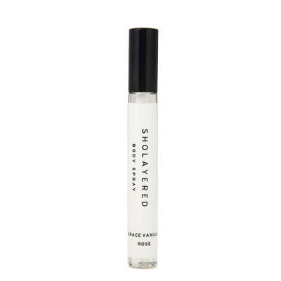 SHOLAYERED ボディスプレー 10ml グレースバニラローズ