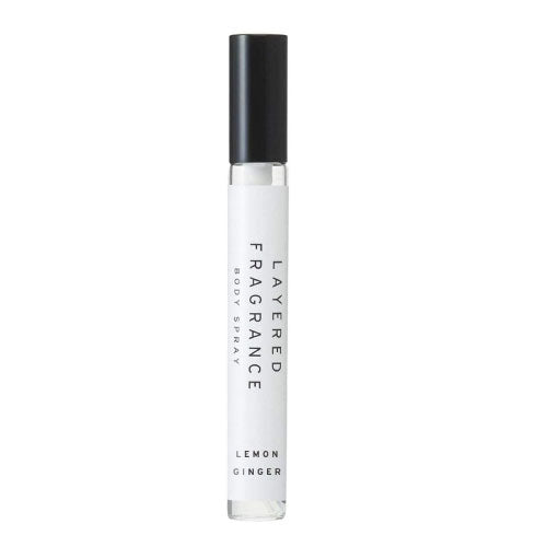 SHOLAYERED ボディスプレー 10ml レモンジンジャー