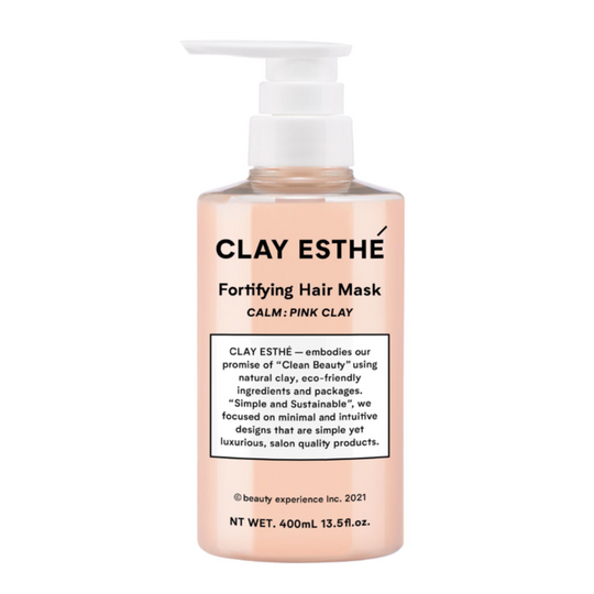 CLAY ESTHE クレイエステ フォーティファイングヘアマスク ピンククレイ 400ml