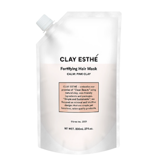 CLAY ESTHE クレイエステ フォーティファイングヘアマスク ピンククレイ 800ml