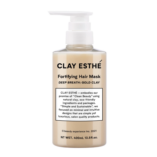 CLAY ESTHE クレイエステ フォーティファイングヘアマスク ゴールドクレイ 400ml