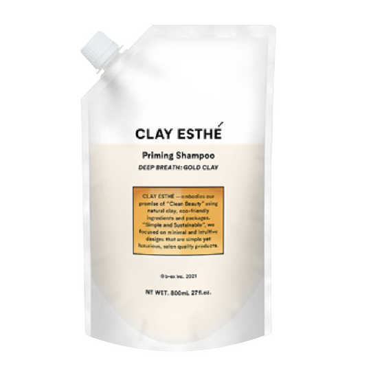 クレイエステ プライミングシャンプー ゴールドクレイ 800ml