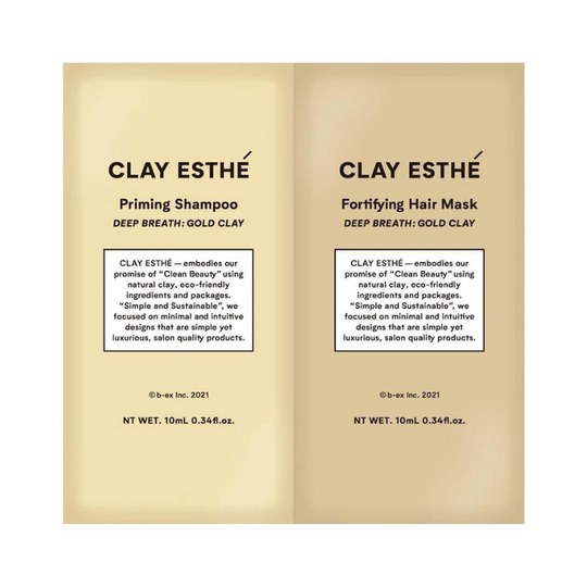 CLAY ESTHE クレイエステ ゴールドクレイ ラミネート(サシェ)10ml+10ml