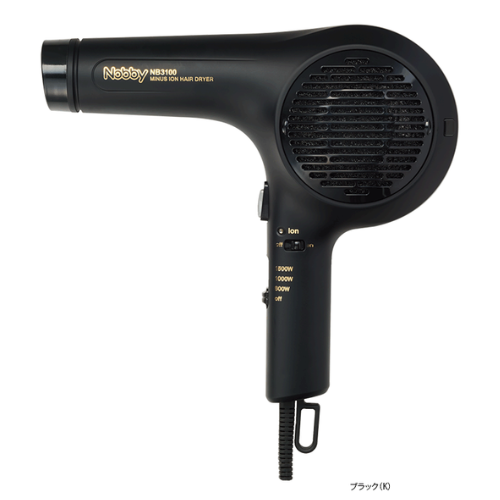 Nobby NB-3100 マイナスイオンドライヤー ブラック