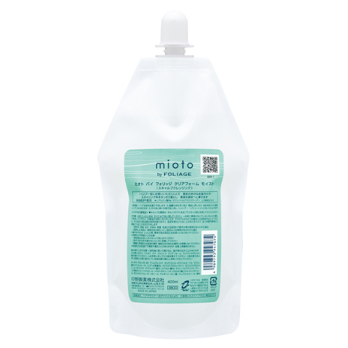 ミオトバイフォリッジ クリアフォーム モイスト 400ml