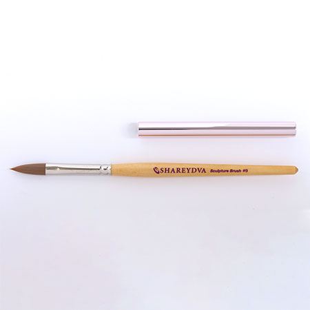 SHAREYDVA スカルプチュアブラシ♯9 キャップ付